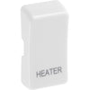 BG RRHTW Nexus Grid | White | 'HEATER' Rocker