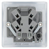 BG Nexus Polished Chrome 13A Unswitched Spur + Cable Outlet NPC55 with 35mm Steel Back Box