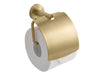 Corby Harrogate Toilet Roll Holder with Cover in Brushed Brass
