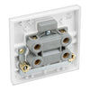 BG 975 Moulded Square Edge | White | 1 Gang 45A 2 Pole Cooker Switch