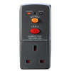 Masterplug ARCDKG Single Socket RCD Safety Adaptor, Black