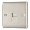  NPRBTM1 Front - This master telephone socket from British General uses a screw terminal connection and should be used where your telephone line enters your property.