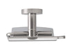 Corby Harrogate Toilet Roll Holder with Cover in Polished Steel