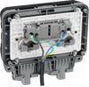 BG WP22KIT/3 Nexus Storm IP66 2 Gang 13A 30mA Non-Latching RCD 3m Cable Switched Socket