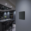 BG Evolve Matt Grey 1 Gang 2-Way 20A Edge to Edge Rocker Light Switch | PCDMG12EB