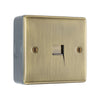 BG Nexus Antique Brass Single Master Telephone Socket with Surface Pattress Back Box