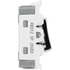 BG RBS12 Nexus Grid Brushed Steel 20AX 2 Way 1 Pole Switch Module