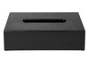Corby Buxton Rectangle Tissue Box Cover in Black BUSA Bamboo