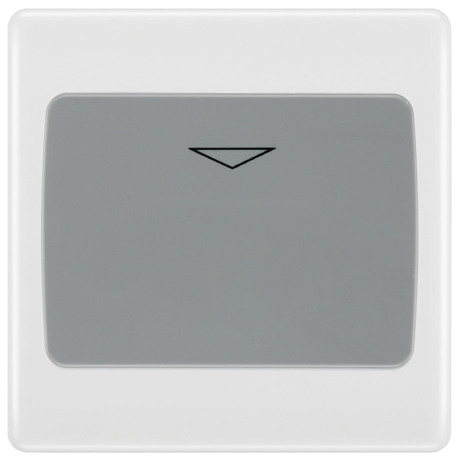 BG Nexus White Moulded Key Card Switch NWMKYCSG