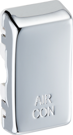 BG RRACPC Nexus Grid Rocker Embossed (AIR CON) - Polished Chrome