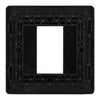 BG Evolve Matt Black 20AX 2 Way Emergency Lighting Test Key Switch - Key Included - Black Insert