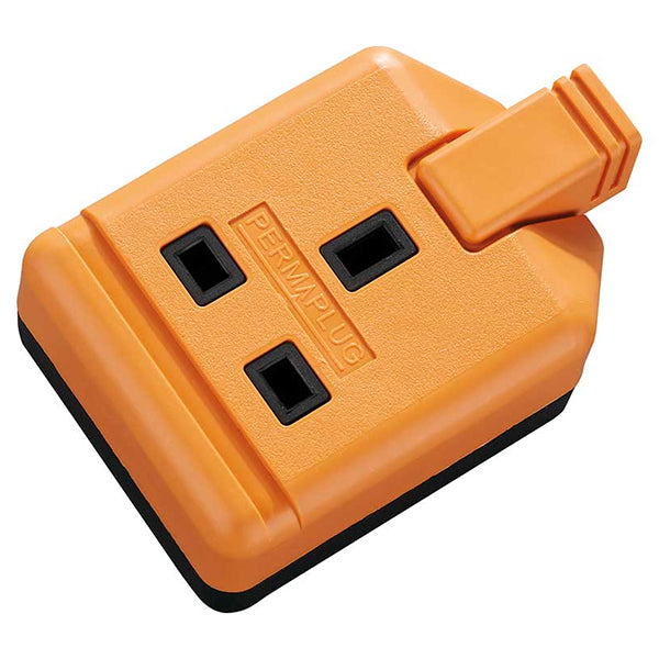 Masterplug EXS1315O Orange 1 Gang 13A Heavy Duty Extension Lead 5m