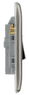 NBI31 Side -  This double pole switch with indicator from British General has been designed for the connection of refrigerators water heaters, central heating boilers and many other fixed appliances