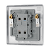 NBS31 Back - This 20A double pole switch with indicator from British General has been designed for the connection of refrigerators water heaters, central heating boilers and many other fixed appliances.