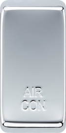 BG RRACPC Nexus Grid Rocker Embossed (AIR CON) - Polished Chrome