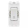 BG RRACW White 20A DP Appliance Grid Switch Labelled Air Conditioning