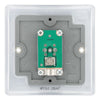 BG Nexus Polished Chrome 1 Gang Co-Axial Socket NPC60 with 35mm Steel Back Box