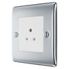 BG Nexus Metal Polished Chrome 2A Unswitched Socket NPC28W