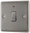 NBI31 Front -  This double pole switch with indicator from British General has been designed for the connection of refrigerators water heaters, central heating boilers and many other fixed appliances. 