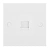 BG 9BTS/1 Moulded Square Edge | White | 1 Gang Screw Terminal Secondary Telephone Sock