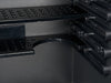 Corby Eton 35L Glass Door Minibar in Black & Black - UK Plug