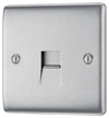 NBSBTM1 Front - This master telephone socket from British General uses a screw terminal connection and should be used where your telephone line enters your property.