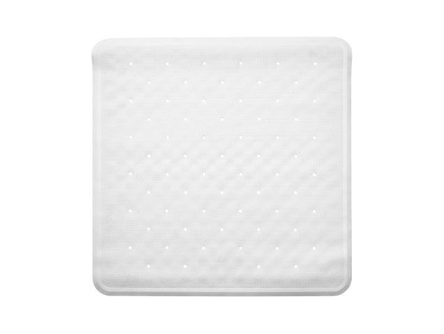 Corby Dover Bath & Shower Mat in White