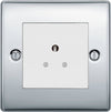 BG Nexus Metal Polished Chrome 5A Unswitched Socket NPC29W