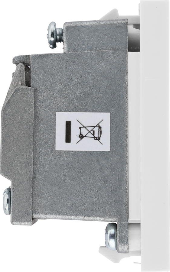BG Nexus White EMTVMW Screened TV Outlet Euro Module Male– The ...