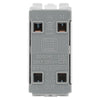 BG RBS30KY Nexus Grid Brushed Steel 20A 2 Pole Key Switch Module