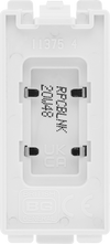 BG RPCBLNK Nexus Grid Polished Chrome Blank Module