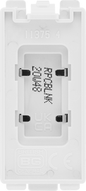 BG RPCBLNK Nexus Grid Polished Chrome Blank Module