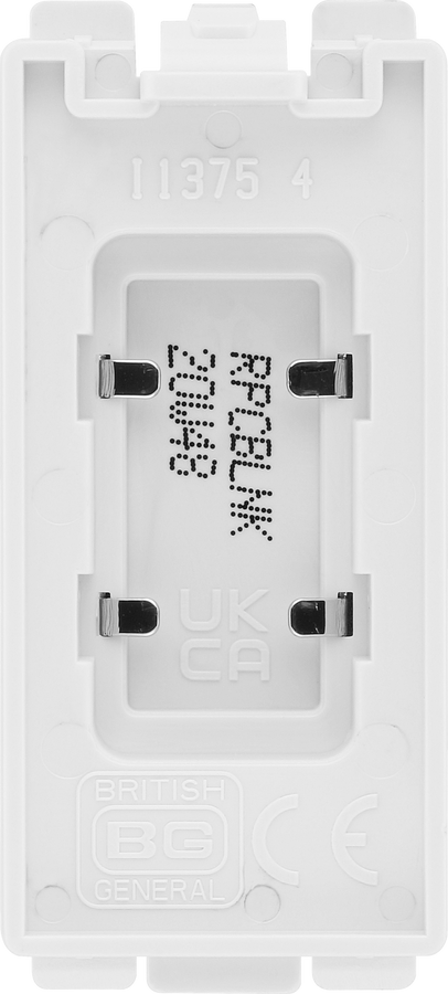 BG RPCBLNK Nexus Grid Polished Chrome Blank Module