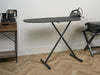 Corby Oxford Ironing Centre in Dark Grey with 1600W Steam Iron (Y-879) - UK Plug
