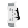 BG RBS30 Nexus Grid Brushed Steel 20A 2 Pole Switch Module