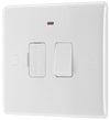 BG 852 Moulded Round Edge | White | 13A 2 Pole Neon Switched Fused Connection Unit