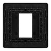 BG Evolve Matt Grey 20AX 2 Way Emergency Lighting Test Key Switch - Key Included - Black Insert