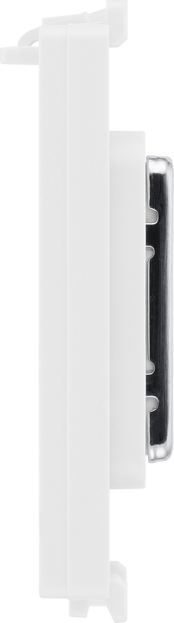 BG RBSBLNK Nexus Grid Brushed Steel Blank Module