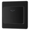 BG Nexus Screwless Matt Black Hotel Key Card Switch FFBKYCSB