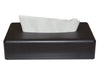 Corby Devon Rectangular Tissue Box Cover in Black