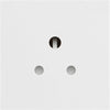 BG EM2ASW Euro Module 2A Round Pin Unswitched Socket - White