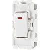 BG R31 Nexus Grid White 20A 20AX 2 Pole LED Indicator Switch Module