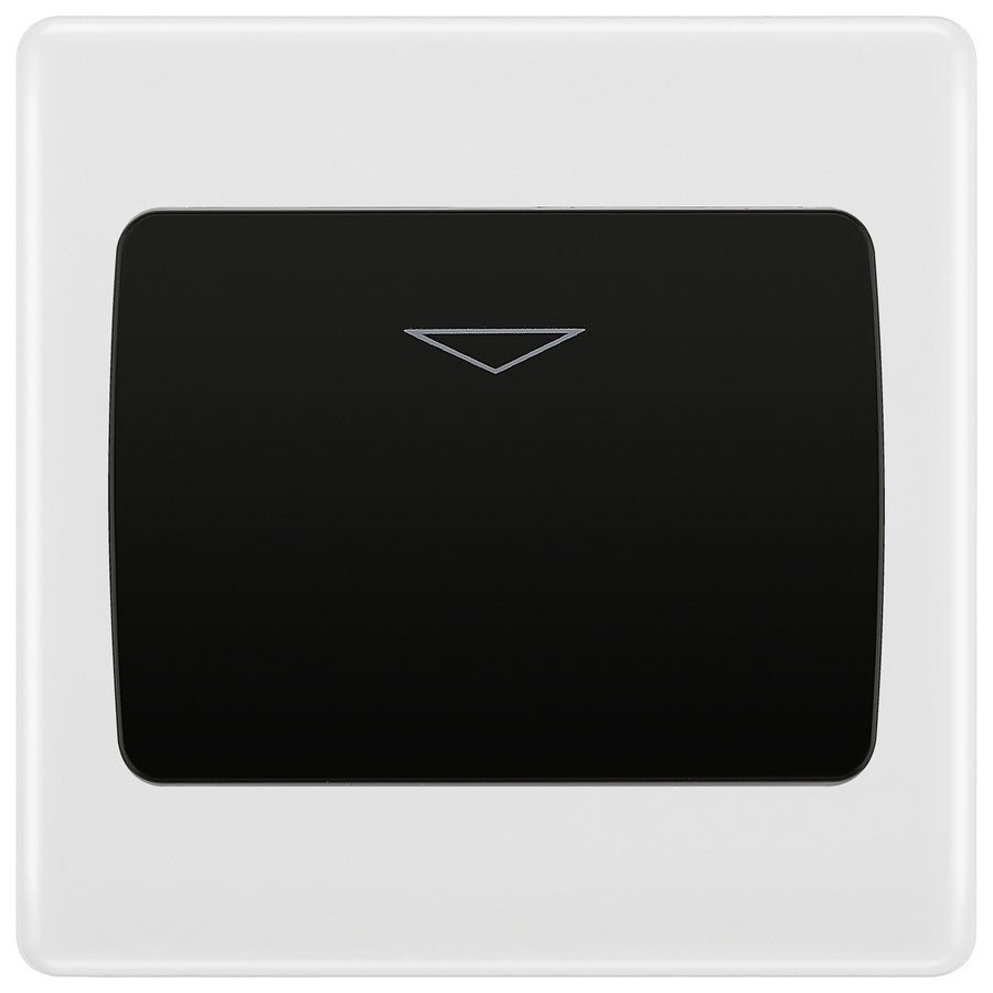 BG Nexus White Moulded Key Card Switch NWMKYCSB