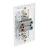 BG 873 Moulded Round Edge | White | 2 Gang 45A 2 Pole Cooker Switch