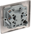 NBN54 Back - This 13A fused and unswitched connection unit from British General provides an outlet from the mains containing the fuse ideal for spur circuits and hardwired appliances.