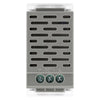 BG Nexus Brushed Steel Single Master Touch Dimmer Switch Black Insert NBSTDM1B