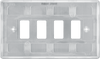 RNBS4 Back - The Grid modular range from British General allows you to build your own module configuration with a variety of combinations and finishes.