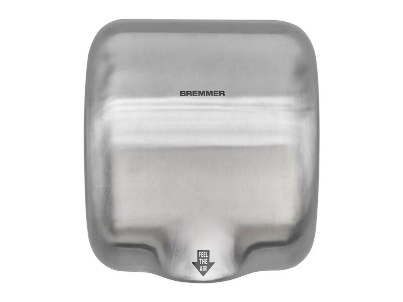 Bremmer Generic Turbo Hand Dryer in Brushed Steel