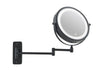 Corby Winchester Illuminated Wall Mounted Mirror in Black