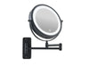 Corby Winchester Illuminated Wall Mounted Mirror in Black